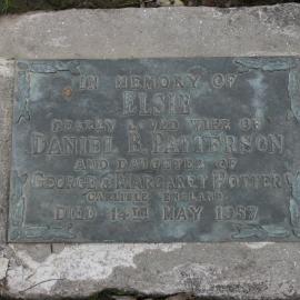 Elsie Patterson Grave