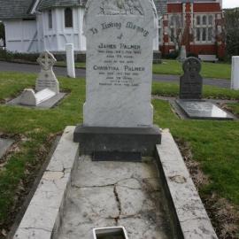 James and Christina Palmer Grave
