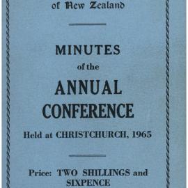 Methodist Church of New Zealand Conference Minutes 1965