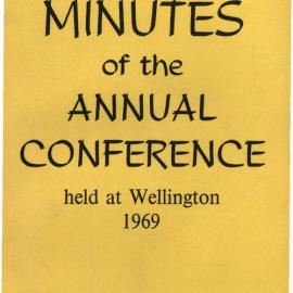 Methodist Church of New Zealand Conference Minutes 1969