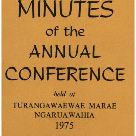 Methodist Church of New Zealand Conference Minutes 1975