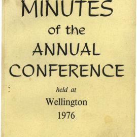 Methodist Church of New Zealand Conference Minutes 1976