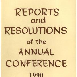 Methodist Church of New Zealand Conference Minutes 1990