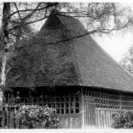 E.Bergholt Church - exterior view of bell house