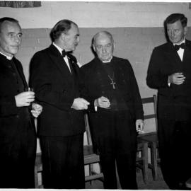 Bishop John Simkin Bishop of Auckland, at a formal black tie function