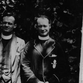 Portrait of unknown  man wearing clerical collar