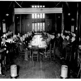 Ecumenical meeting in the Selwyn Library, Parnell