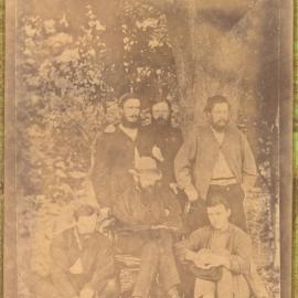 Joseph Atkin and group of men