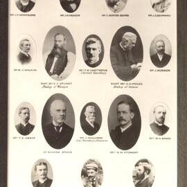 Founders of the New Zealand Church Missionary Society, 1892