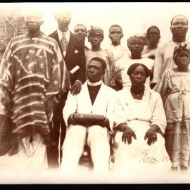 The Rev'd and Mrs Abingbehan and the schoolmaster