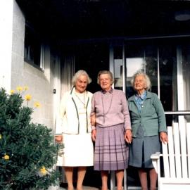Group of three older women, probably the Opie sisters