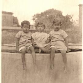 Three Indian children