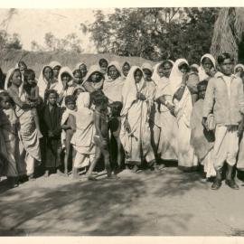 Group of Indian people. 