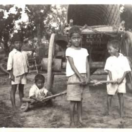 Four Indian boys. 