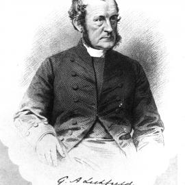 Bishop George Augustus Selwyn, as Bishop of Lichfield