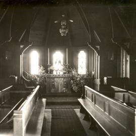 St John's College chapel interior east end