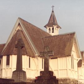 St John's College chapel and graveyard
