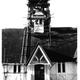 Repairing the Chapel Belfry, St.John's College