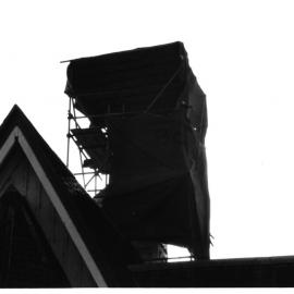 Repairing the Chapel Belfry, St.John's College