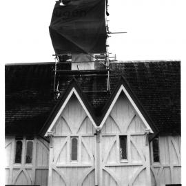 Repairing the Chapel Belfry, St.John's College