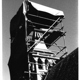 Repairing the Chapel Belfry, St.John's College