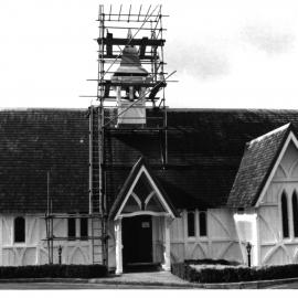 Repairing the Chapel Belfry, St.John's College