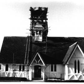 Repairing the Chapel Belfry, St.John's College