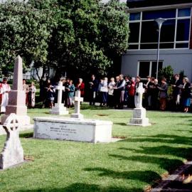 Memorial stone, St.John's College