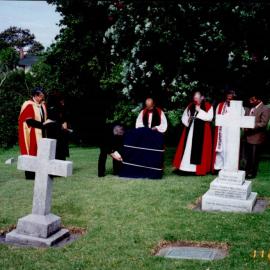 Memorial stone, St.John's College