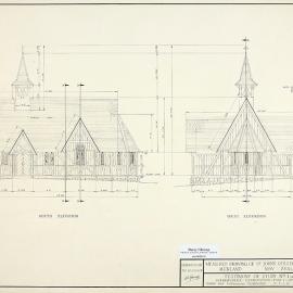 St John's College Chapel measured drawings