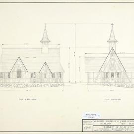 St John's College Chapel measured drawings
