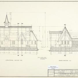St John's College Chapel measured drawings