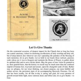 1 (1) Across 100 years - Wesley Historical Society Proceedings