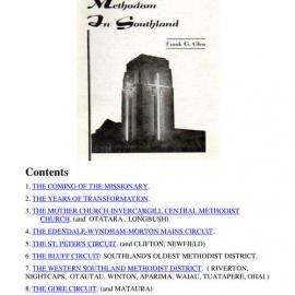 14 (1,2) Methodiism in Southland - Wesley Historical Society Proceedings