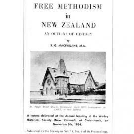 14 (4) Free Methodism in New Zealand - Wesley Historical Society Proceedings