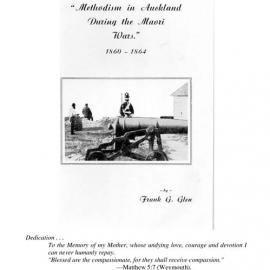 16 (1-2) Auckland Maori Wars - Wesley Historical Society Proceedings