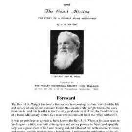 18 (3) John H White - Wesley Historical Society Proceedings