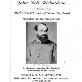 19 (3) John Bell Richardson - Wesley Historical Society Proceedings