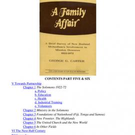 28 (3,4) Part 2 A Family Affair - Wesley Historical Society Proceedings