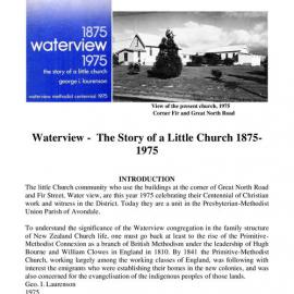 29 (5) Waterview - Wesley Historical Society Proceedings