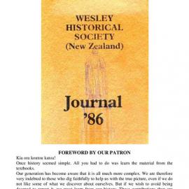 49 Journal 1986 - Wesley Historical Society Proceedings