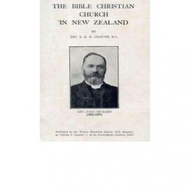 5 (3) Bible Christian Church - Wesley Historical Society Proceedings