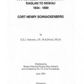 57 Schnackenberg - Wesley Historical Society Proceedings