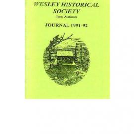 58 Journal 1991-2 - Wesley Historical Society Proceedings
