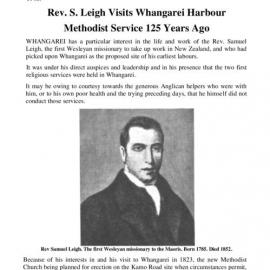 6 (2) Leigh visits Whangarei in 1823 - Wesley Historical Society Proceedings