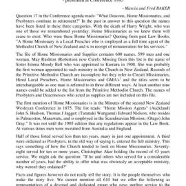 63 (5) A TRIBUTE TO HOME MISSIONARIES - Wesley Historical Society Proceedings