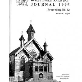 63 Journal 1996 - Wesley Historical Society Proceedings