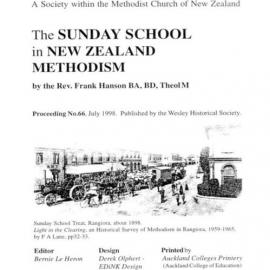 66 Sunday School in NZ - Wesley Historical Society Proceedings