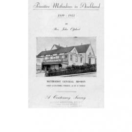 7 (1) PRIMITIVEMETHODISM IN AUCKLAND - Wesley Historical Society Proceedings