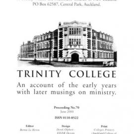 70 Trinity College - Wesley Historical Society Proceedings